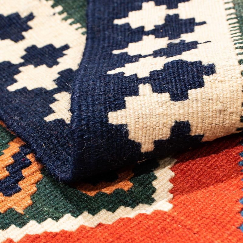 Kelim Teppich - Oriental 105 x 103 cm - rot