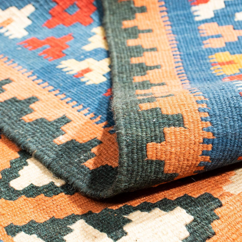 Kelim Teppich - Oriental 103 x 100 cm - hellbraun