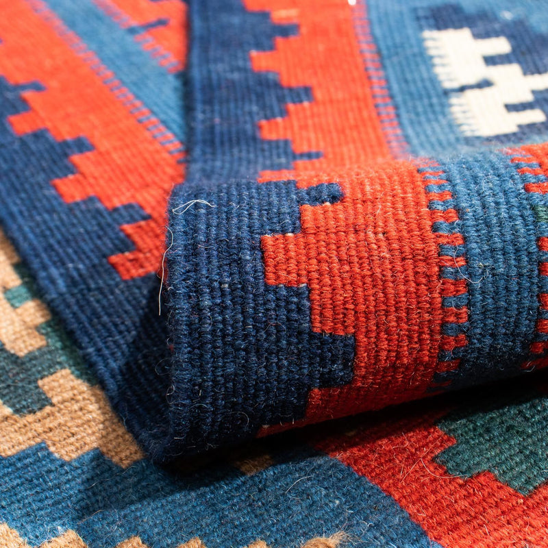 Kelim Teppich - Oriental 105 x 104 cm - mehrfarbig