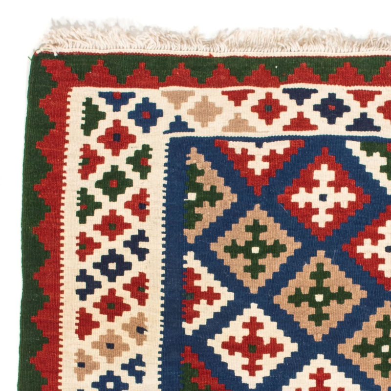 Kelim Teppich - Oriental 103 x 100 cm - dunkelblau