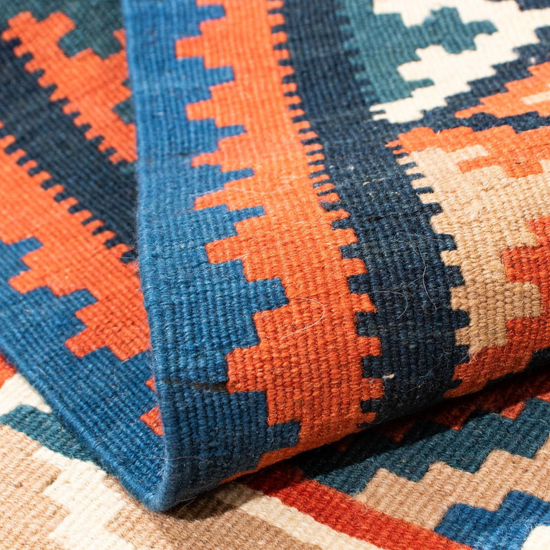 Kelim Teppich - Oriental 102 x 102 cm - rost