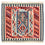 Kelim Teppich - Oriental 104 x 99 cm - rot