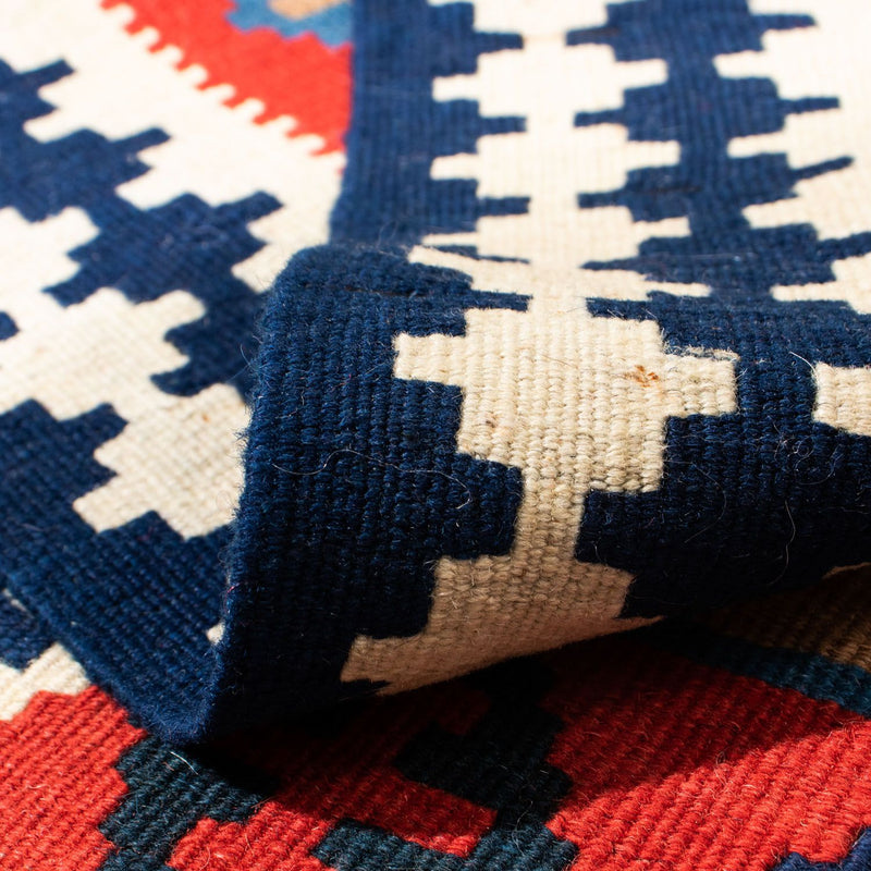 Kelim Teppich - Oriental 103 x 101 cm - rot