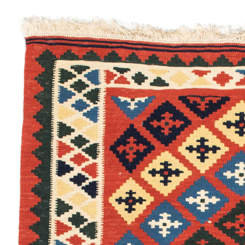 Kelim Teppich - Oriental 97 x 94 cm - rot