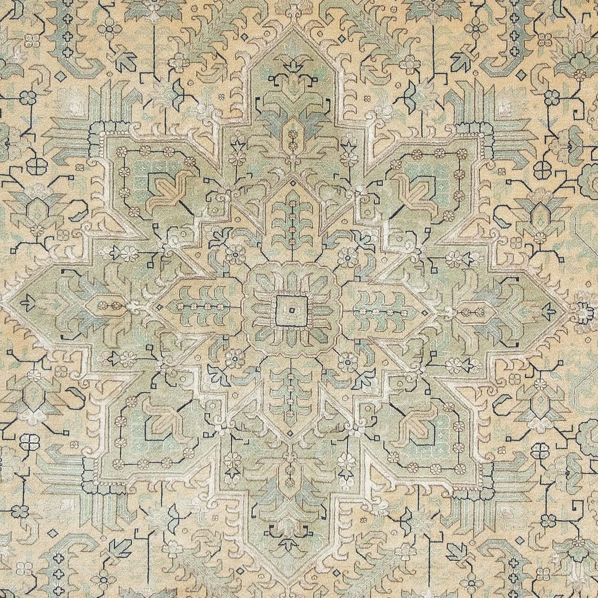 Perserteppich - Täbriz - Royal 292 x 203 cm Teppich Wohnzimmer