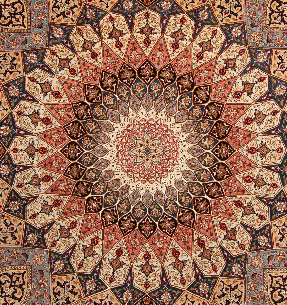 Perserteppich - Täbriz - Royal 258 x 205 cm Wohnzimmer Teppich