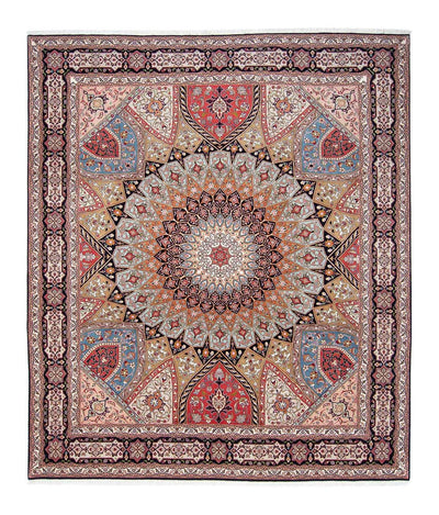 Täbriz - 50 Raj Teppich 253x304cm - Perserteppich
