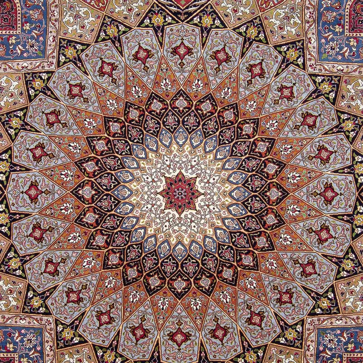 Perserteppich - Täbriz - Royal 304 x 254 cm Wohnzimmer Teppich