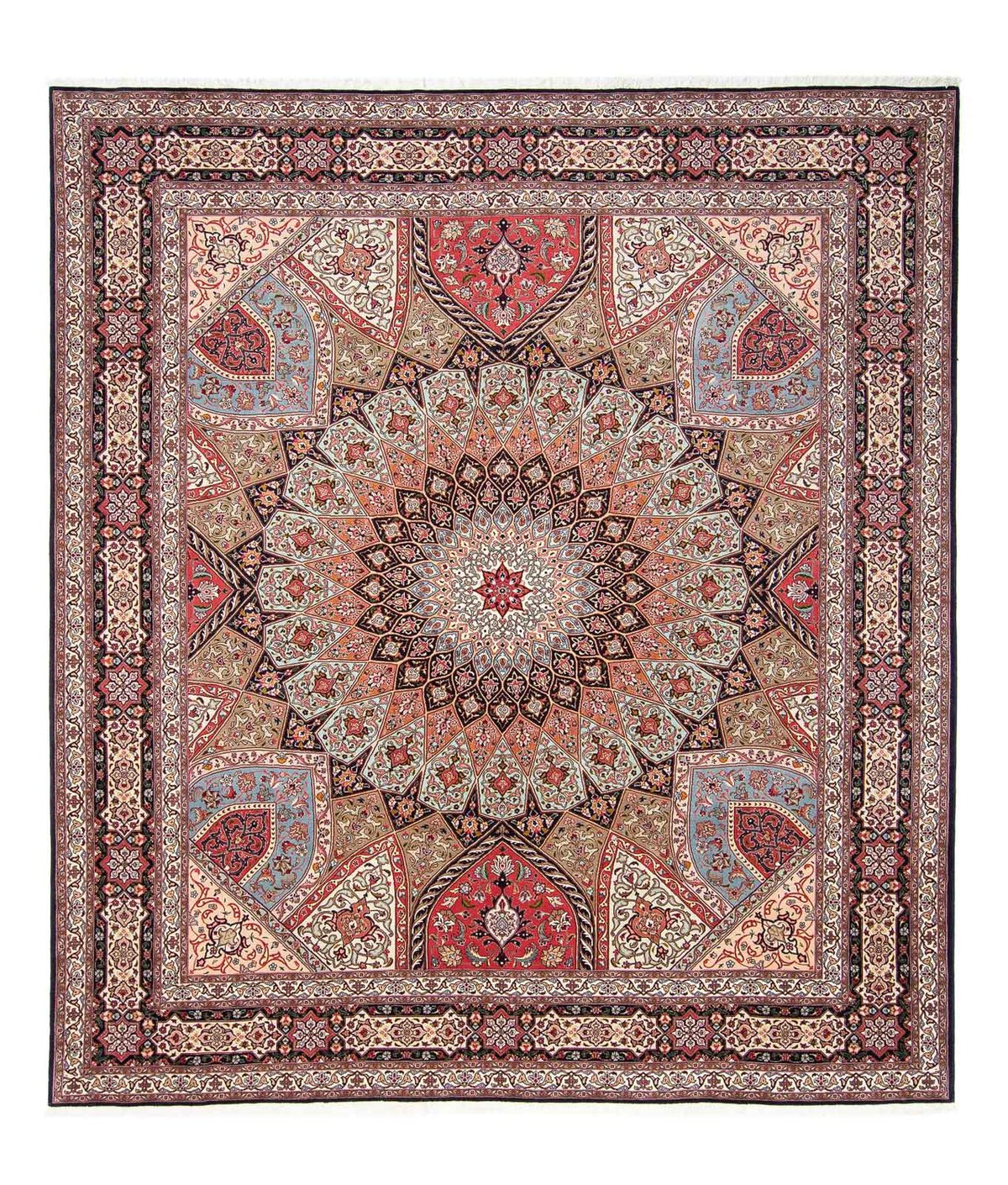 Perserteppich - Täbriz - Royal 297 x 255 cm Teppich Wohnzimmer