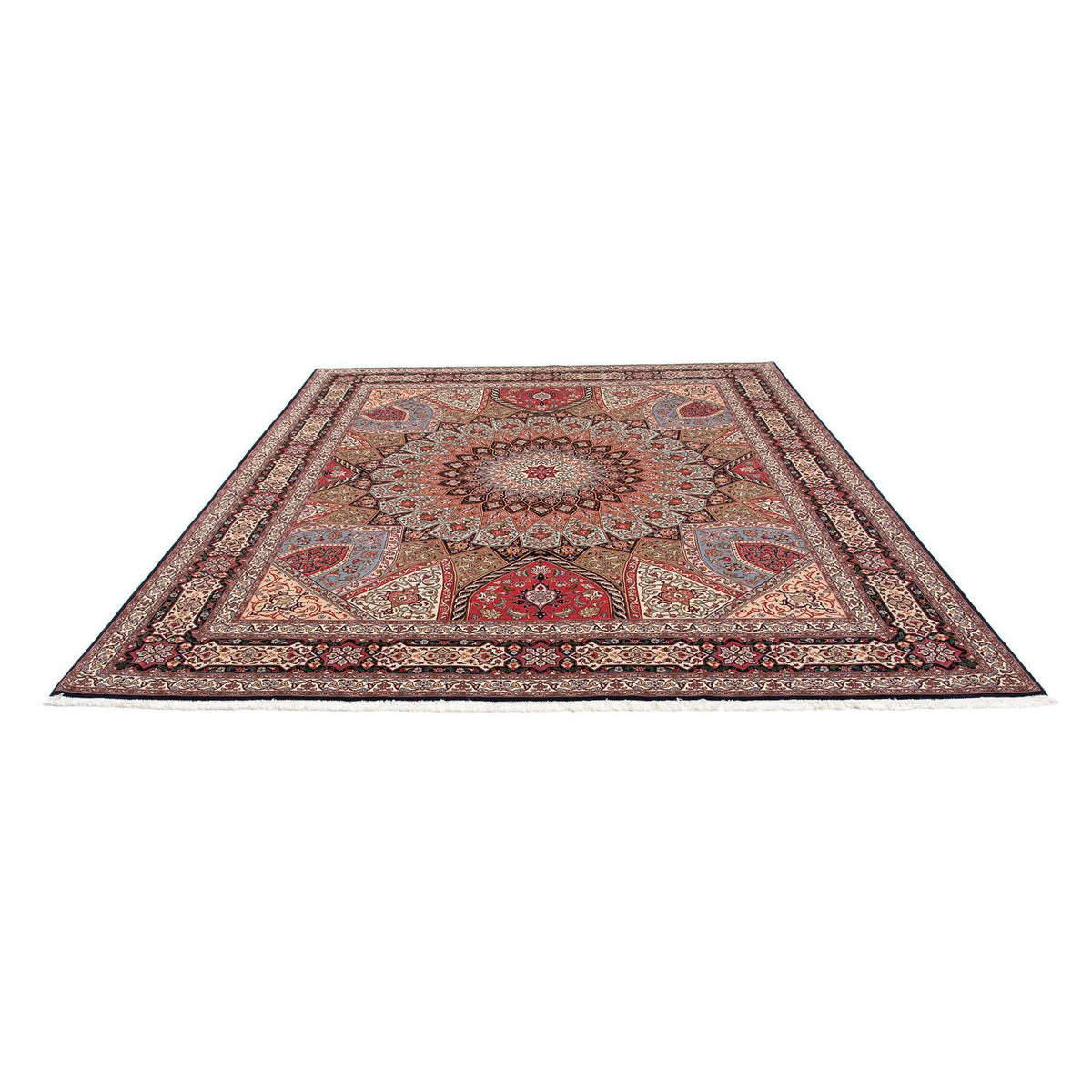 Perserteppich - Täbriz - Royal 297 x 255 cm Teppich Wohnzimmer