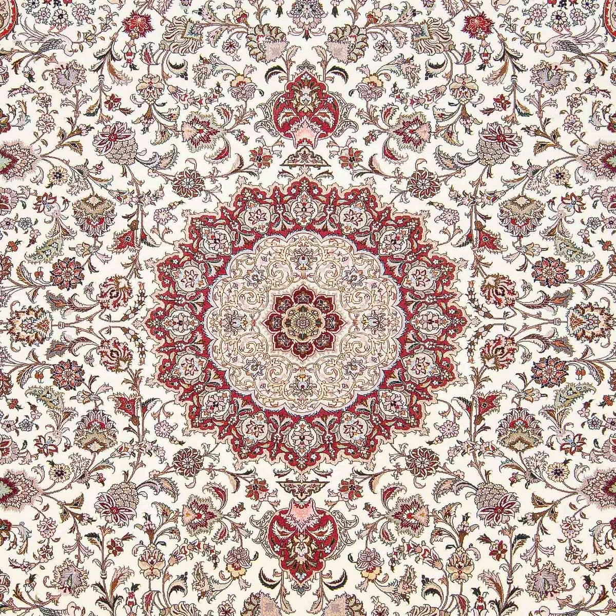 Perserteppich - Täbriz - Royal 299 x 251 cm Wohnzimmer Teppich