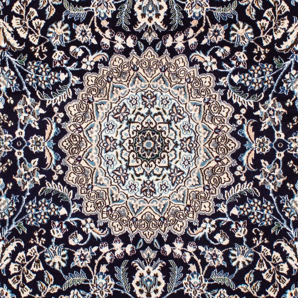 Perserteppich - Nain - Royal 153 x 146 cm Teppich Quadratisch