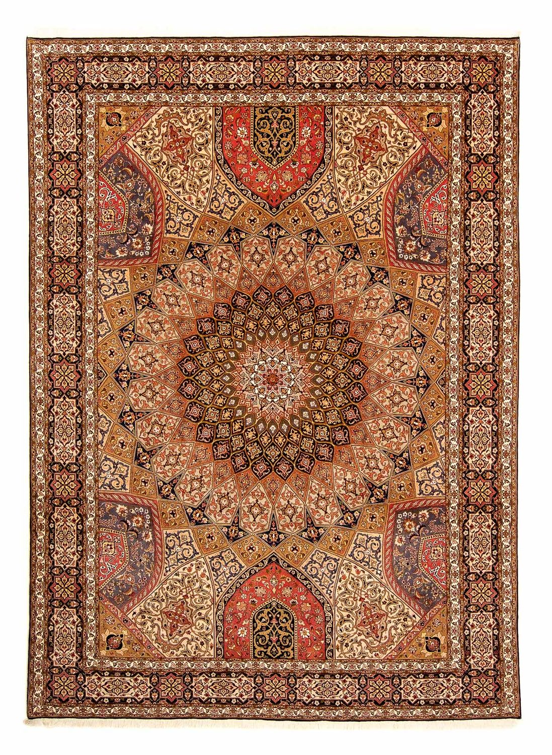 Perserteppich - Täbriz - Royal 352 x 255 cm Teppich Wohnzimmer
