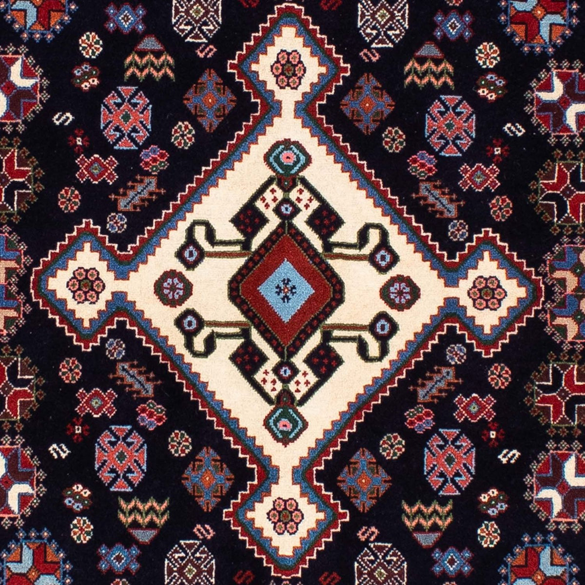 Gabbeh Teppich - Kaschkuli Persern 212 x 143 cm
