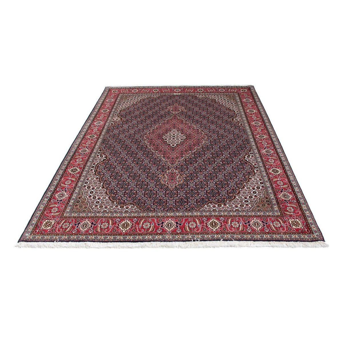 Perserteppich - Täbriz 208 x 146 cm - dunkelblau