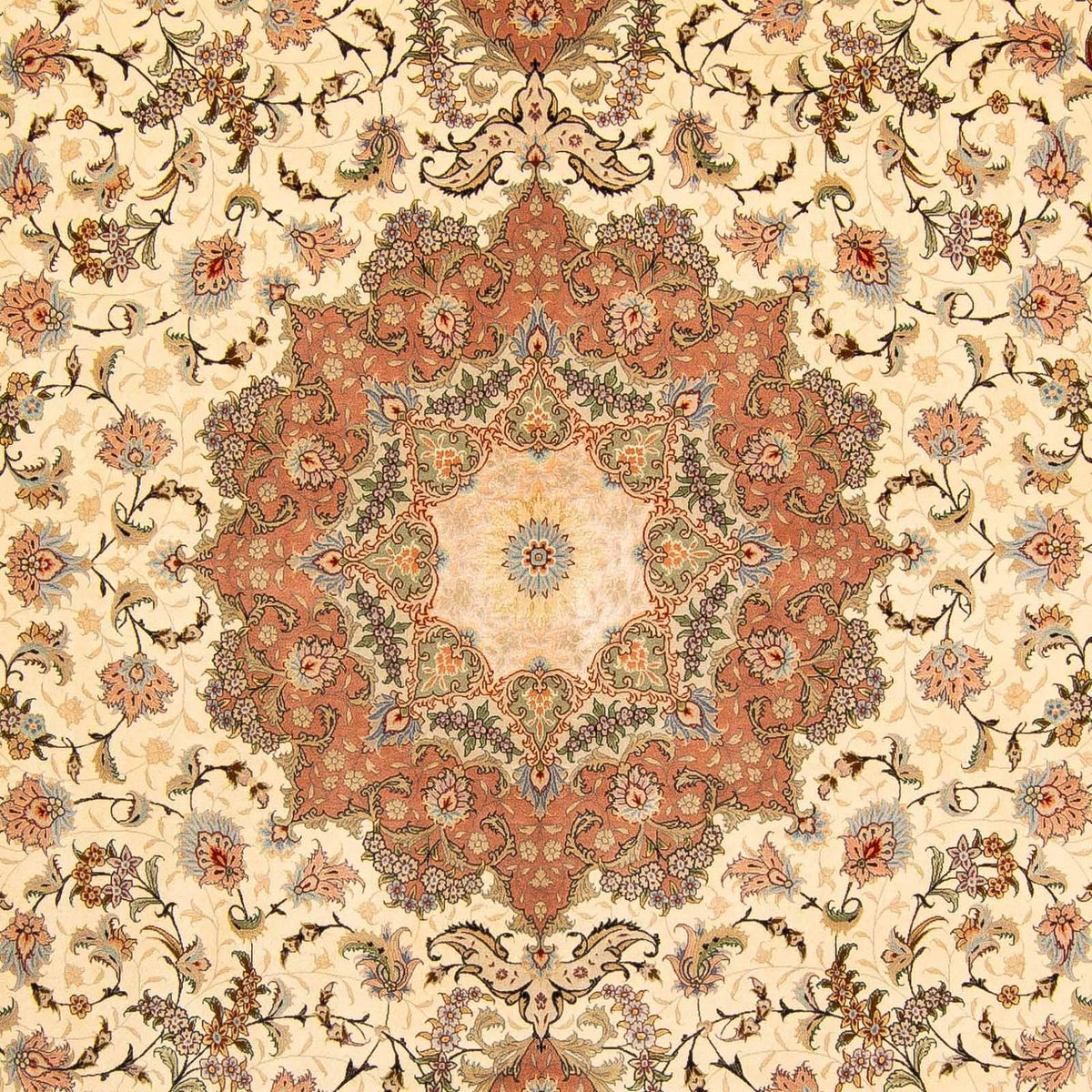 Perserteppich - Täbriz - Royal 413 x 297 cm Wohnzimmer Teppich