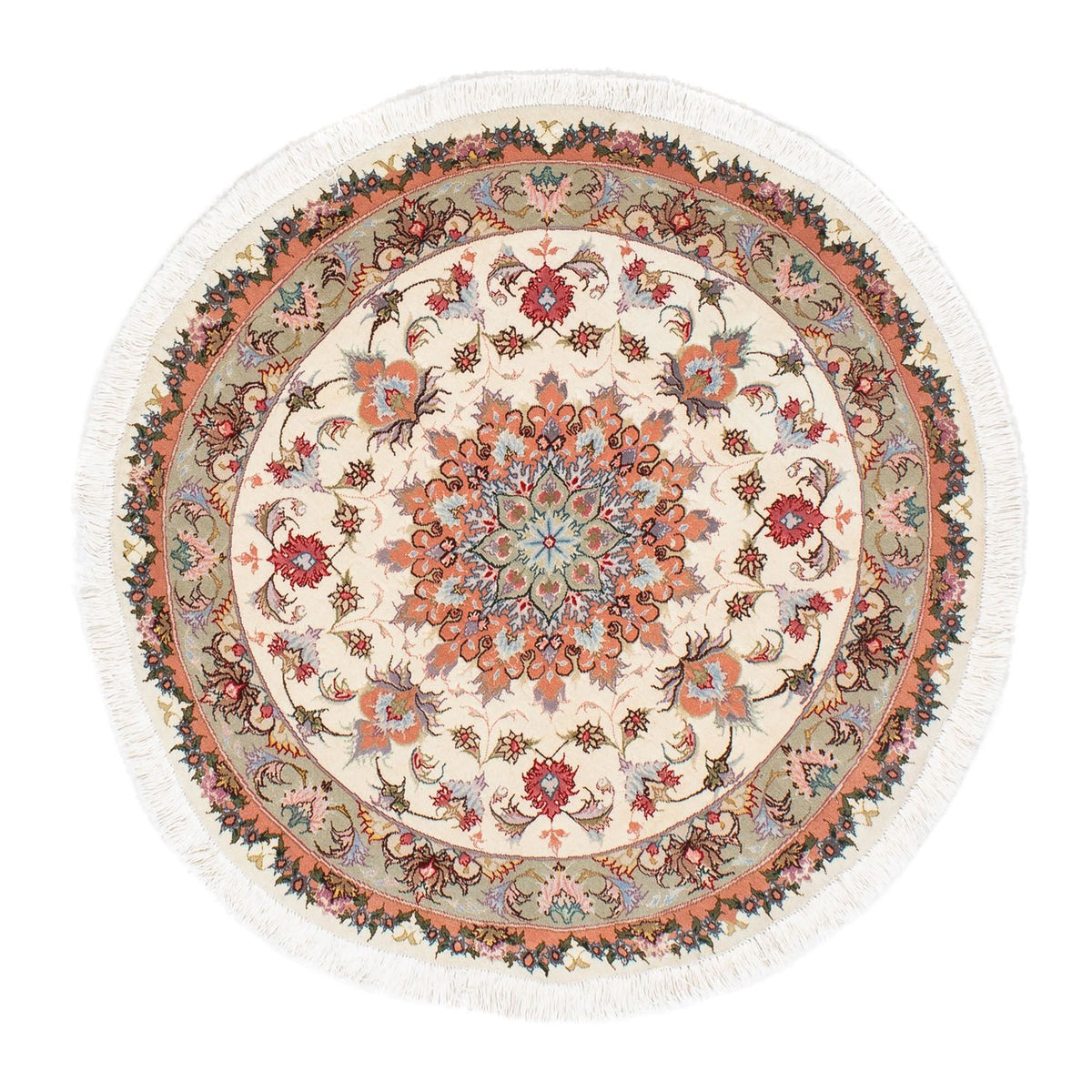 Perserteppich - Täbriz - Royal 100 x 100 cm