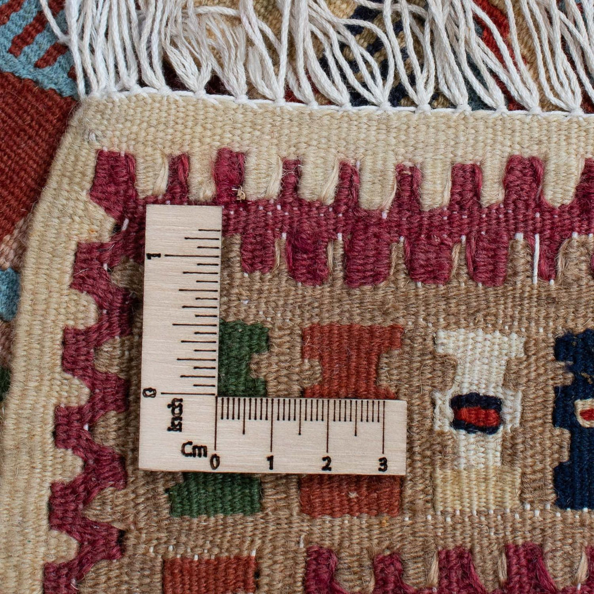 Kelim Teppich - Oriental 158 x 108 cm - hellbraun