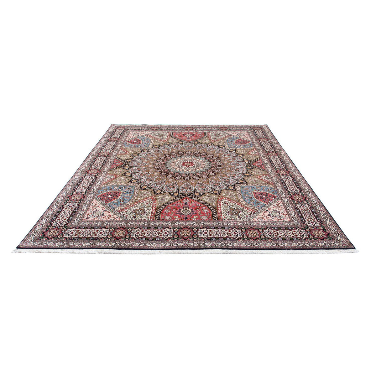 Perserteppich - Täbriz - Royal 303 x 252 cm Teppich Wohnzimmer