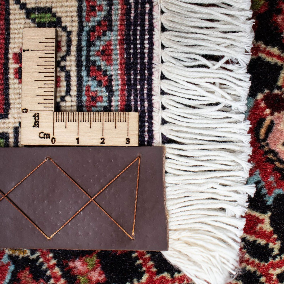 Perserteppich - Bidjar 200 x 141 cm - rot