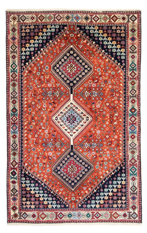 Perserteppich - Nomadic 243 x 152 cm - rot