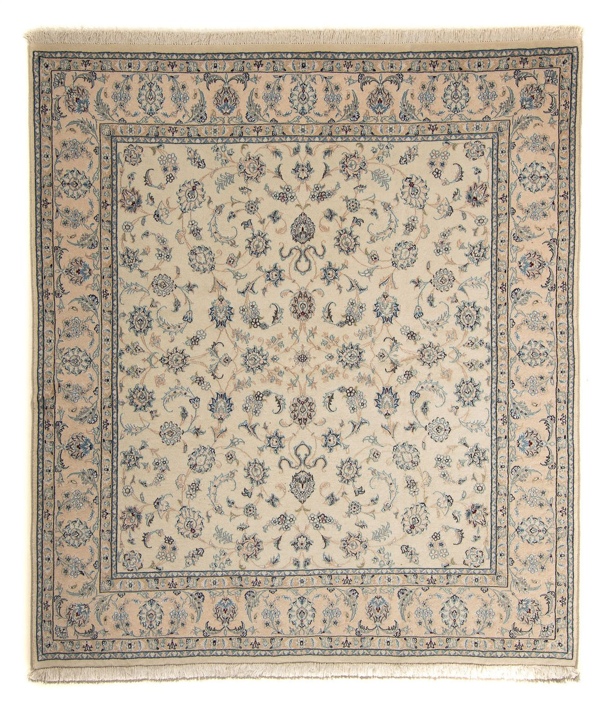 Perserteppich - Nain - Premium 214 x 200 cm Teppichbrücke