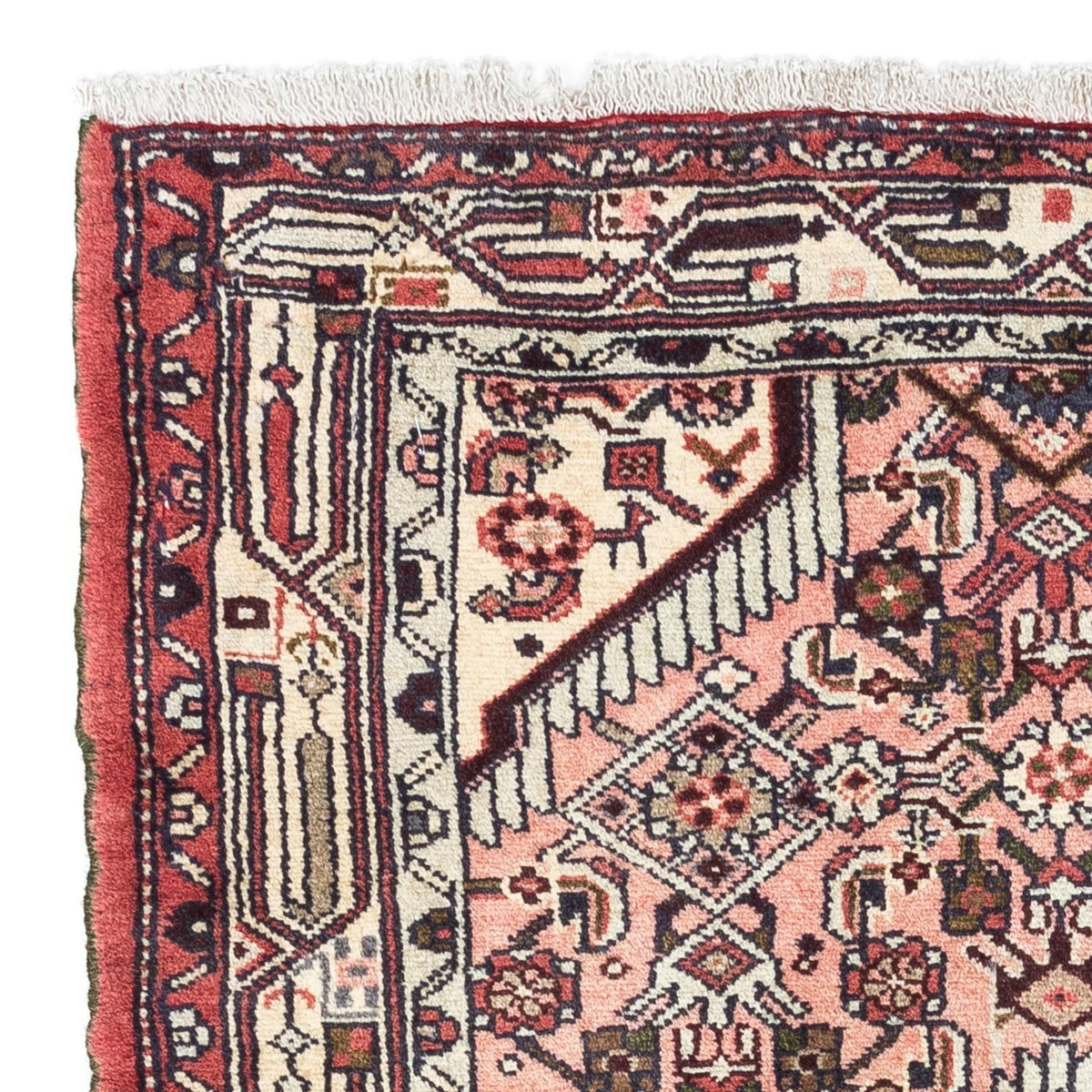 Perserteppich - Nomadic 121 x 80 cm - hellrot