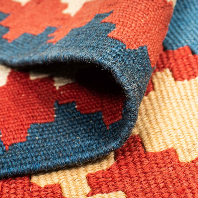 Kelim Teppich - Oriental 177 x 117 cm - blau