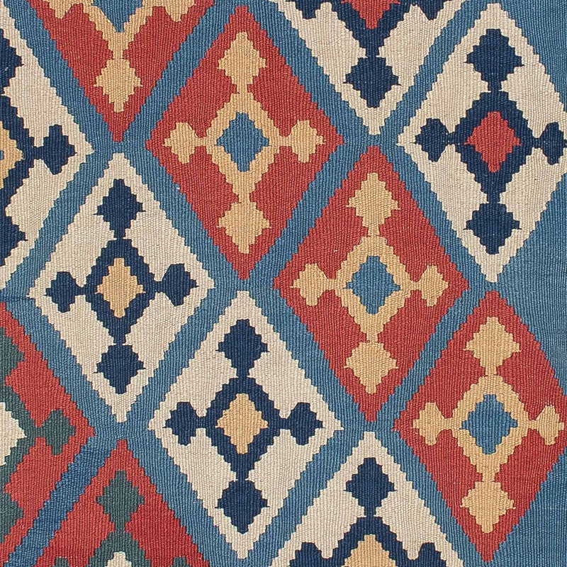 Kelim Teppich - Oriental 183 x 123 cm - blau