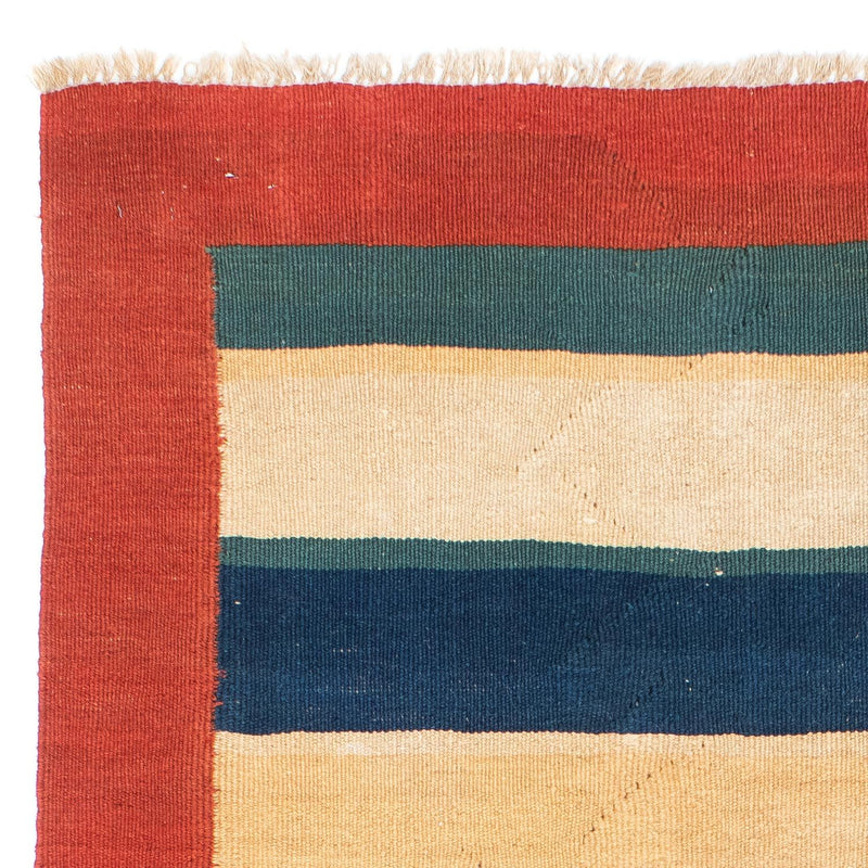 Kelim Teppich - Oriental 198 x 152 cm - rot