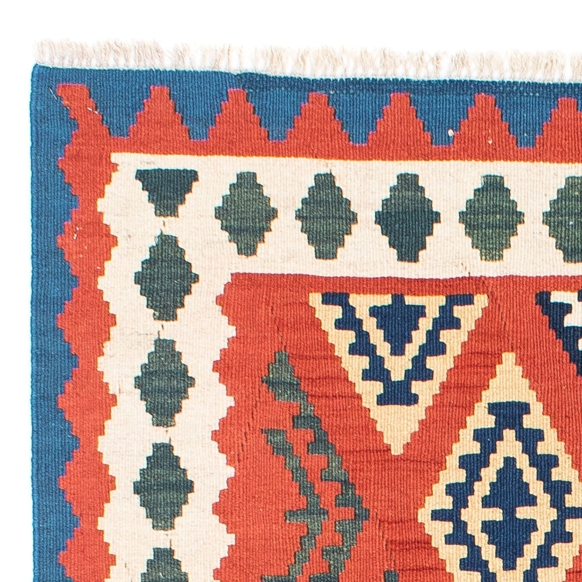 Kelim Teppich - Oriental 140 x 105 cm - rot