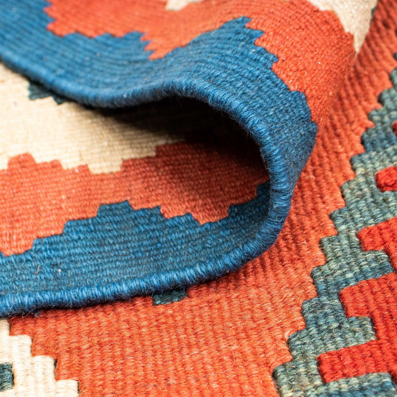 Kelim Teppich - Oriental 140 x 105 cm - rot