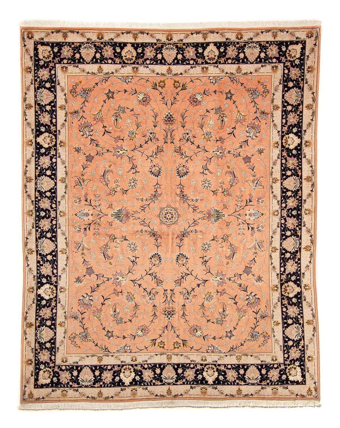 Perserteppich - Täbriz - Royal 246 x 196 cm Wohnzimmer Teppich