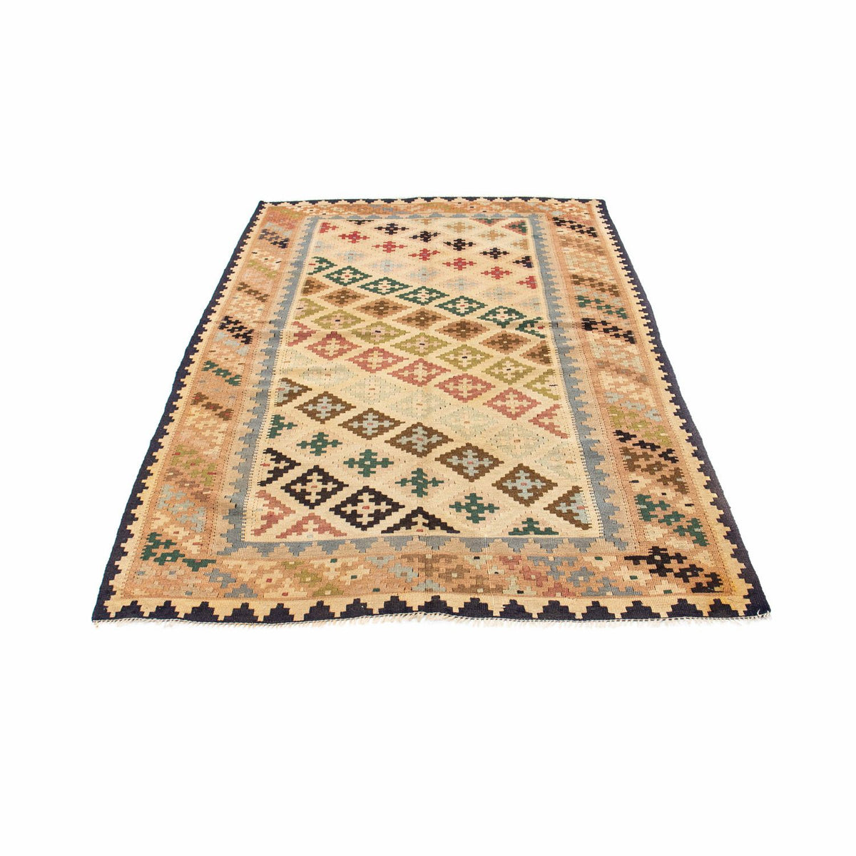 Kelim Teppich - Oriental 223 x 132 cm - beige
