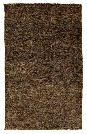 Gabbeh Teppich - Indus 100 x 62 cm - dunkelbraun