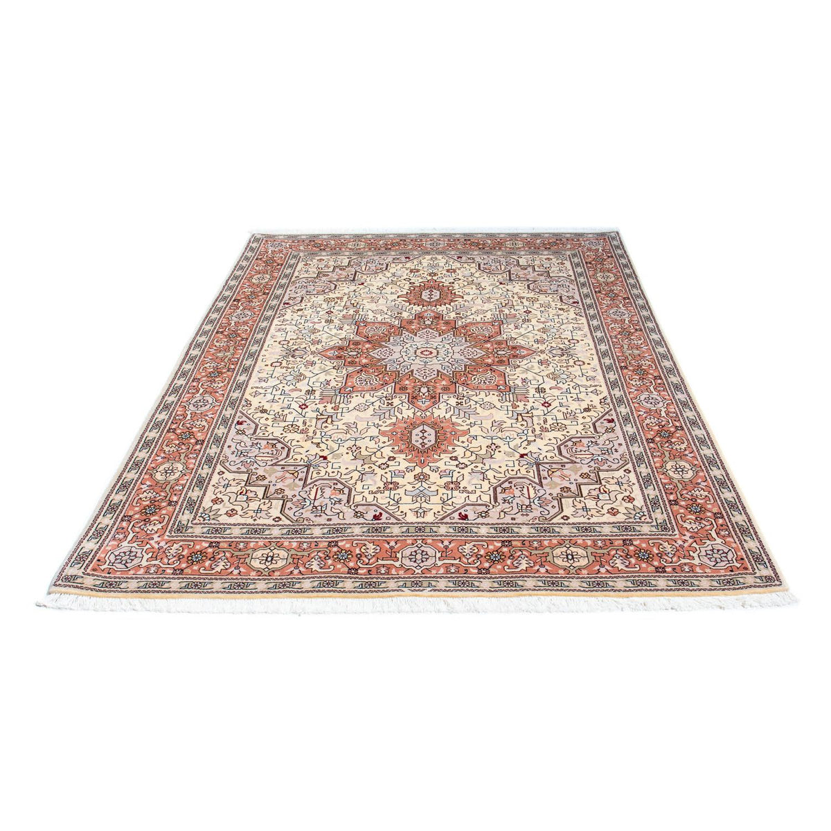 Perserteppich - Täbriz - Royal 211 x 151 cm Teppichbrücke