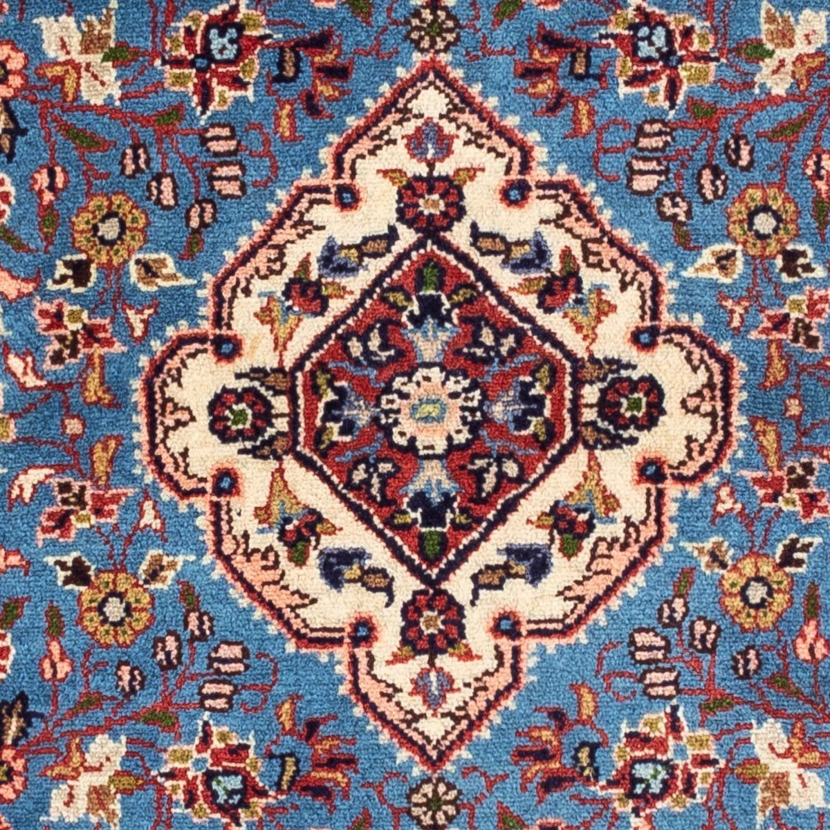 Perserteppich - Nomadic 157 x 105 cm - blau