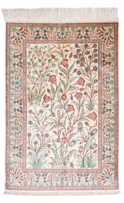 Ghom Teppich 102x156cm - Perserteppich