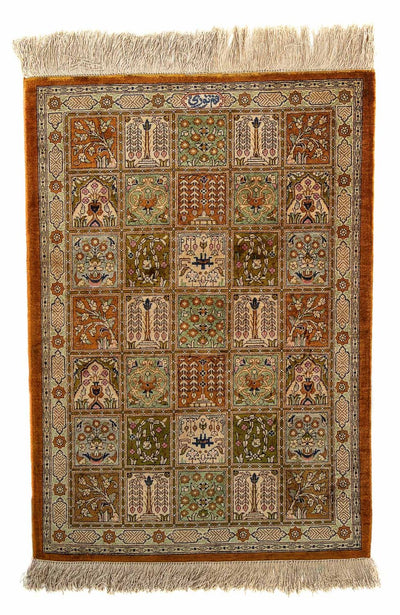 Ghom Teppich 55x76cm - Perserteppich