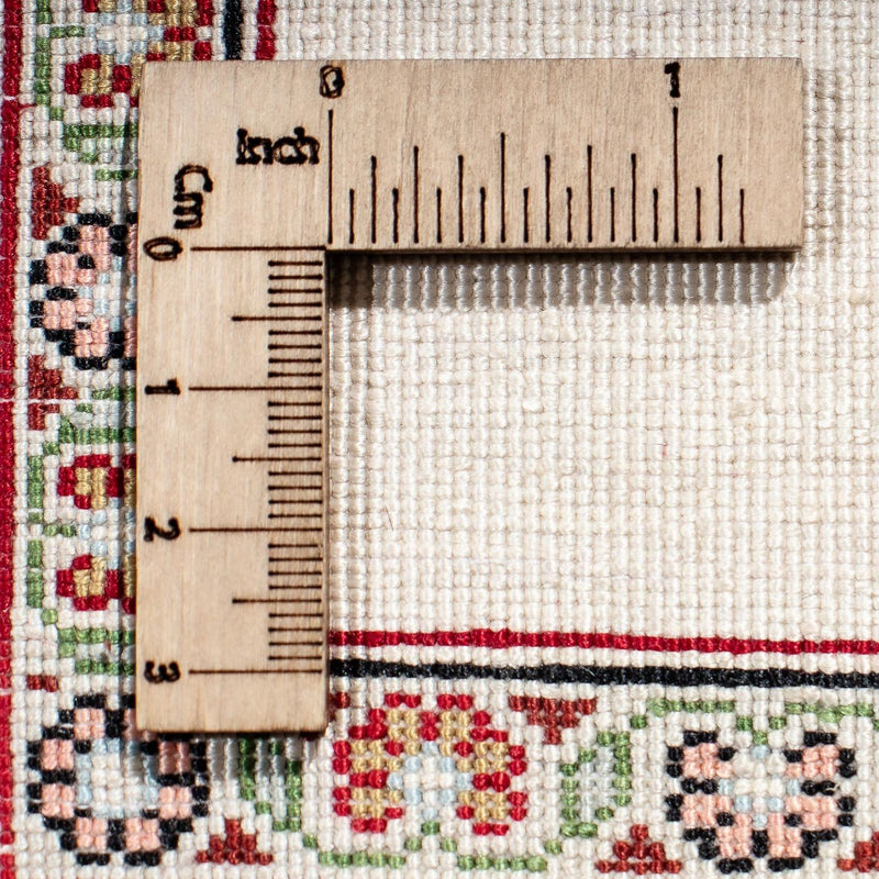 Seidenteppich - Ghom Seide - Premium 41 x 31 cm Fußmatte