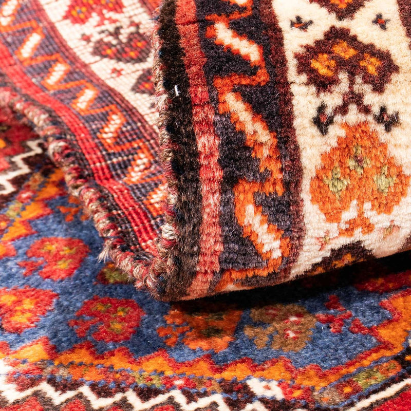 Perserteppich - Nomadic 124 x 80 cm - dunkelrot