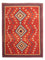 Kelim Teppich - Oriental 271 x 215 cm - rot