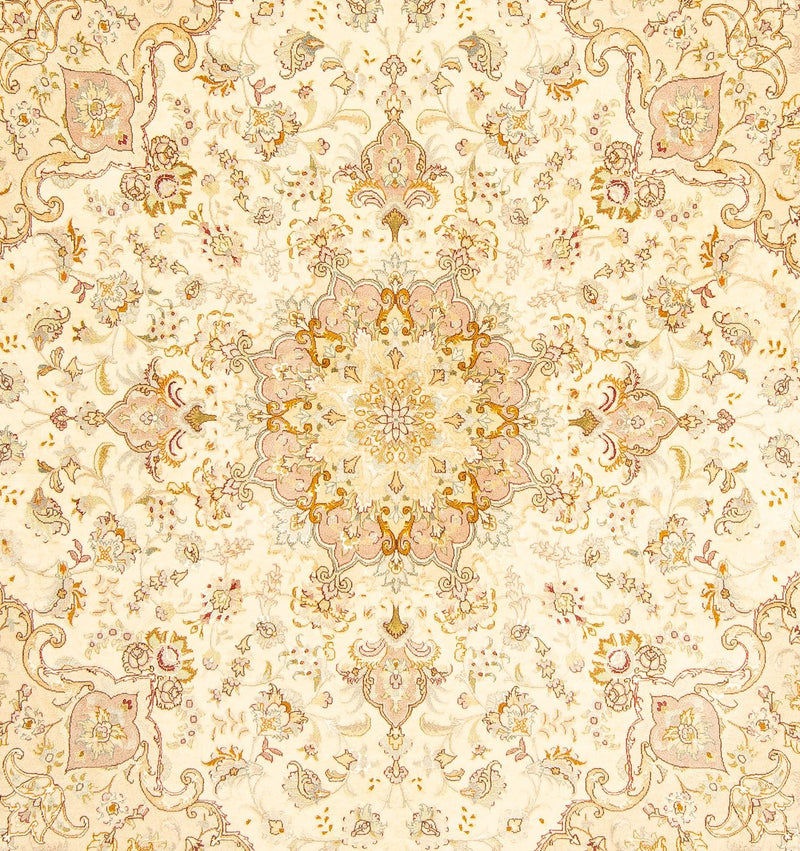 Perserteppich - Täbriz - Royal 210 x 202 cm Quadratischer Teppich