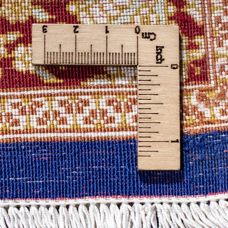 Perserteppich - Ghom 93 x 60 cm - dunkelblau