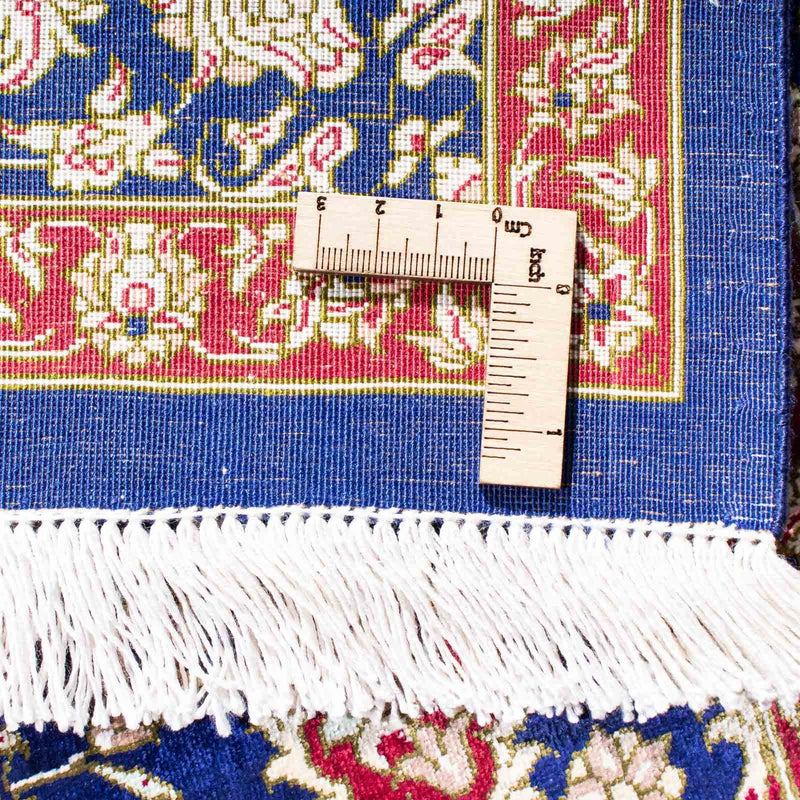 Perserteppich - Ghom 117 x 78 cm - dunkelblau