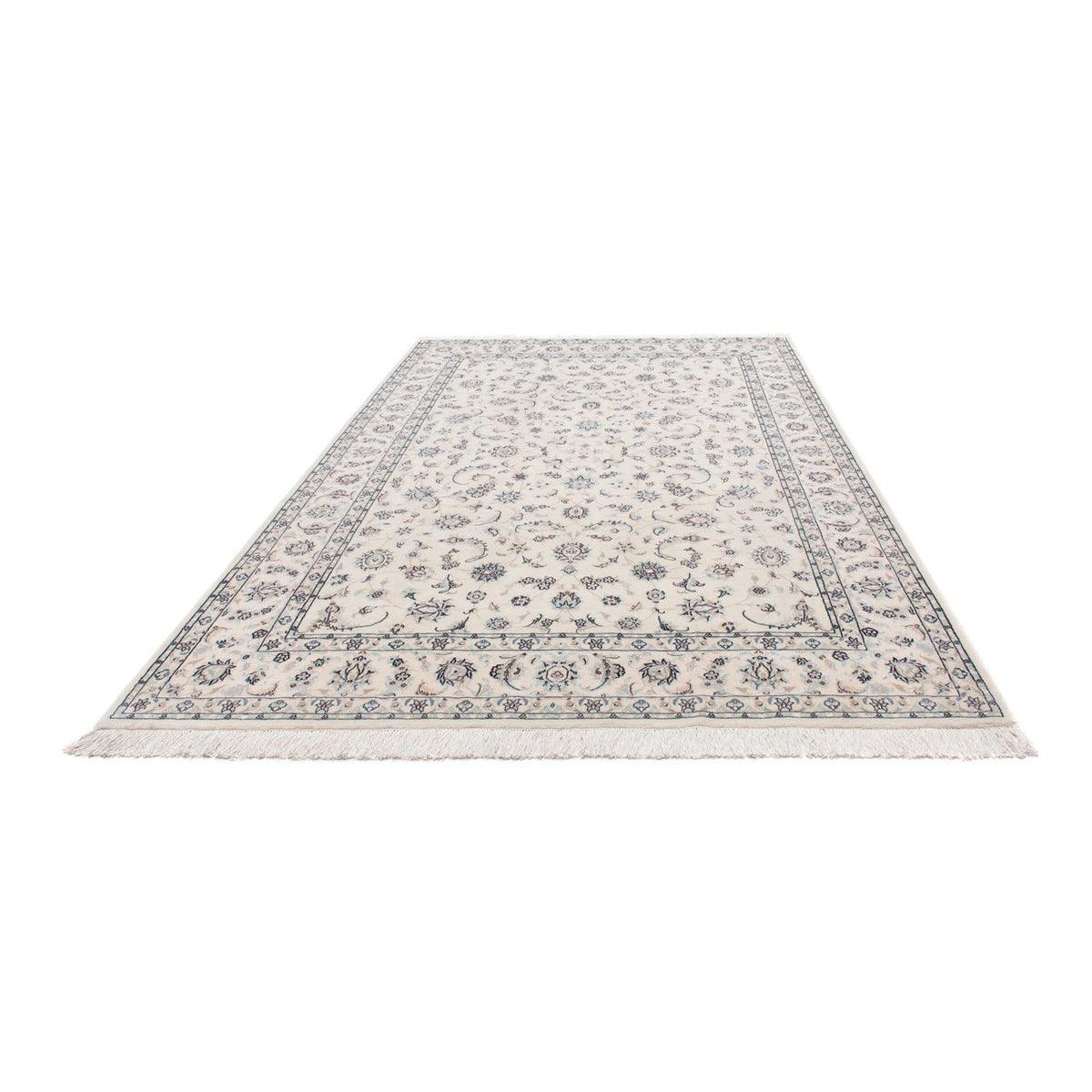 Perserteppich - Nain - Royal 298 x 199 cm - silber