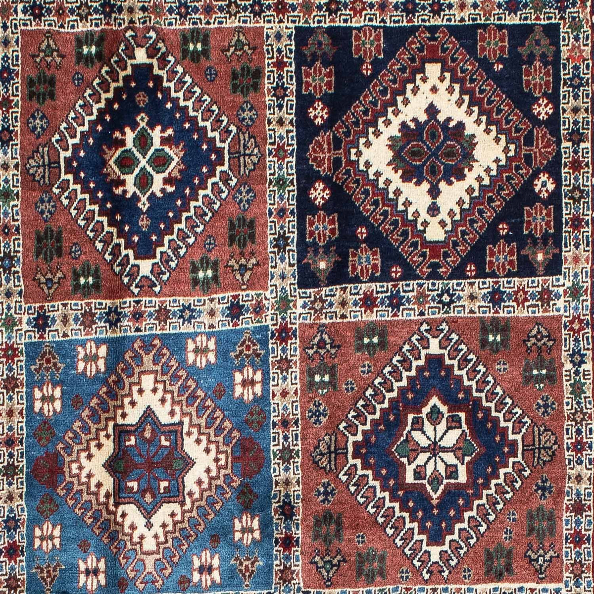 Perserteppich - Nomadic 189 x 99 cm - blau