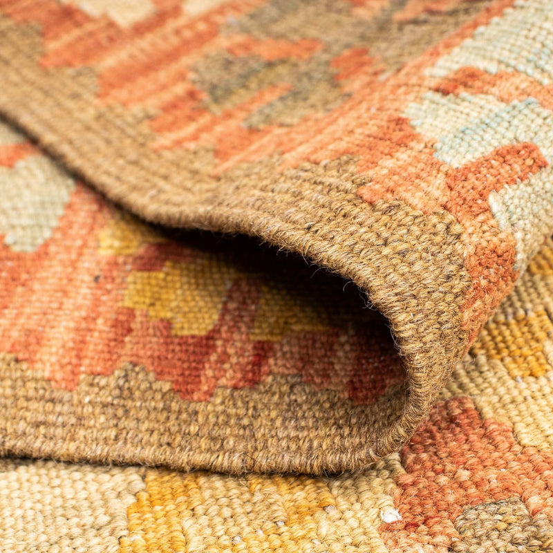 Kelim Teppich - Oriental 208 x 66 cm - hellrot