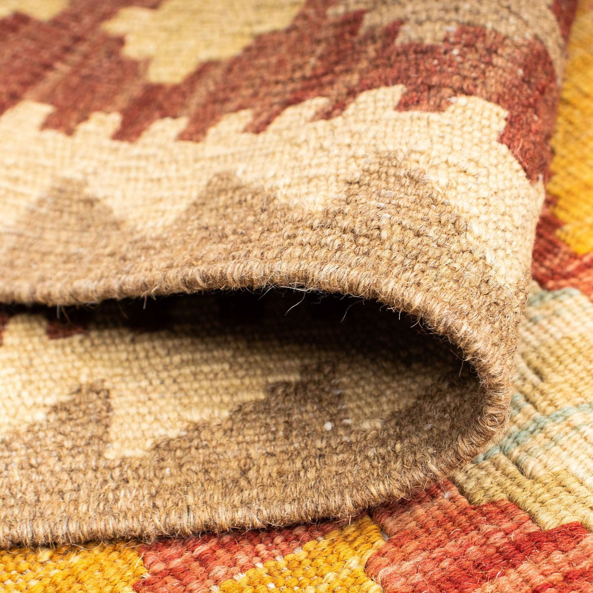 Kelim Teppich - Oriental 200 x 70 cm - beige