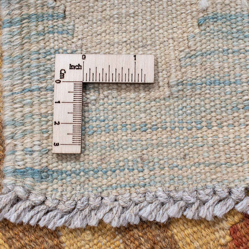 Kelim Teppich - Splash 202 x 62 cm - rost